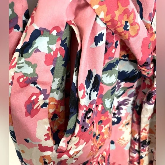 Zara Floral Print Shirt Dress - Picture 7 of 11